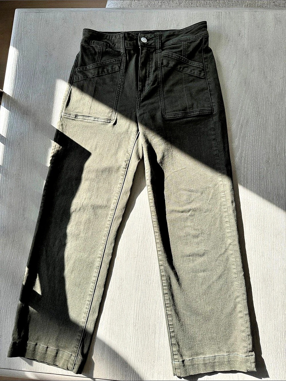 Paige straight-leg jeans Green Waist 26
